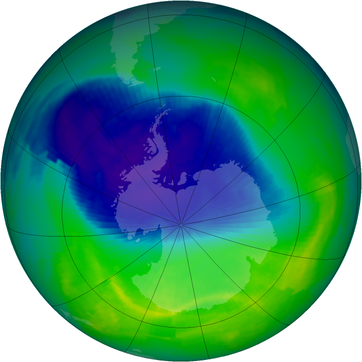 Ozone Map 1994-11-09